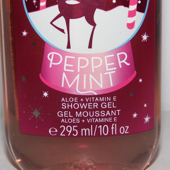 Bath & Body Works TWISTED PEPPERMINT Shower Gel 295 ml NEW - Picture 6 of 6